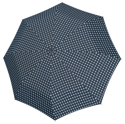 Zdjęcie produktu dla Knirps X1 Navy Dot – bardzo cienki parasol