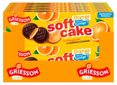 Produktbild von Griesson Soft Cake Orange 150g