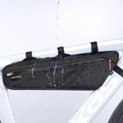 Image de Sac de cadre de vélo étanche avec une capacité de 2,5 litres