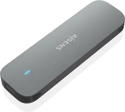 Zdjęcie produktu dla AISENS ASM2-006GRY, Obudowa SSD, M.2, SATA, 5 Gbit/s, Połączenie USB, Szary