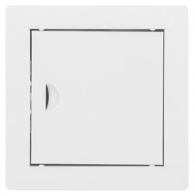 Produktbild von Kimi Metall-Inspektionstür weiß 20x20 cm