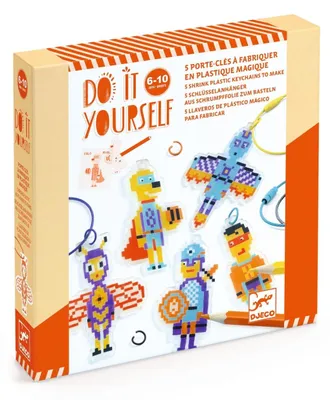 Immagine prodotto di Gioco creativo fai-da-te Portachiavi eroi, Djeco