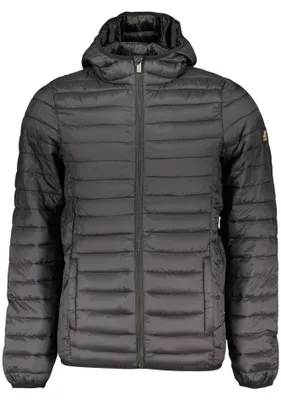 Produktbild von Schwarze Herrenjacke mit Kapuze - Leicht, stylisch & praktisch