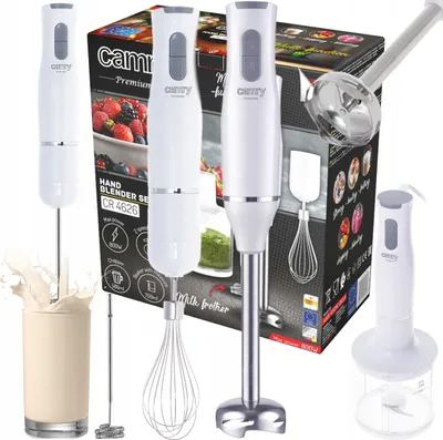 Produktbild von Stabmixer Multifunktionsmixer Malaxer 800W Zerkleinerer Schaumschläger