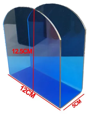 Produktbild von Kristallklare Serviettenhalter aus Acryl für Tische, freistehender Serviettenhalterständer mit Taschentuchbox-Spender für den Tisch.