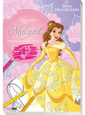 Obrázek produktu pro Disney princezna: Kouzelná zábava s malováním – Objevuj skryté motivy!