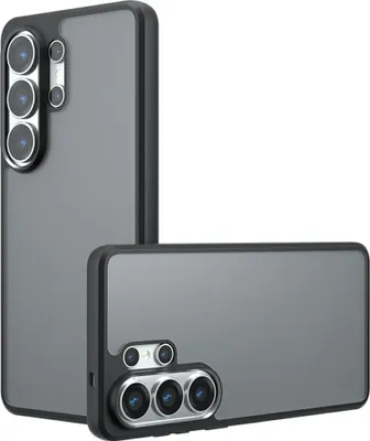 Produktbild von Samsung Galaxy S26 Ultra Hülle - Coverup Mattes Transparentes Back Cover mit Kameraschutz - Schwarz