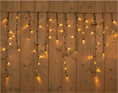 Produktbild von Eiszapfen Lichterkette 500x70 cm, 200 LEDs, erweiterbar, Weihnachtsbeleuchtung