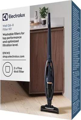 Zdjęcie produktu dla Electrolux EFKW2, Filtr, Pionowy odkurzacz, Czarny, Electrolux, Well Q6-8, Pudełko