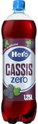 Immagine prodotto di Hero Cassis Zero 1250g, crema spalmabile di ribes nero senza zucchero, vegana, senza glutine