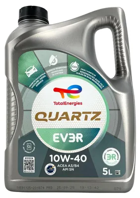 Produktbild von Motoröl – TOTALENERGIES – Quartz EV3R 10W-40 – 5 l