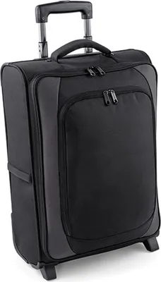 Produktbild von Quadra QD975 | Business Traveller Trolley / Koffer | 38 x 55 x 20 cm - Farbe: Black/Dark Graphite - Größe: 38 x 55 x 20 cm