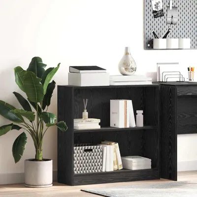 Imagen del producto de Maison Exclusive - Estantería para libros, 80 x 24 x 76 cm, material de madera, color , aspecto de roble