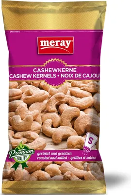 Produktbild von Meray Cashewkerne geröstet & gesalzen 85g