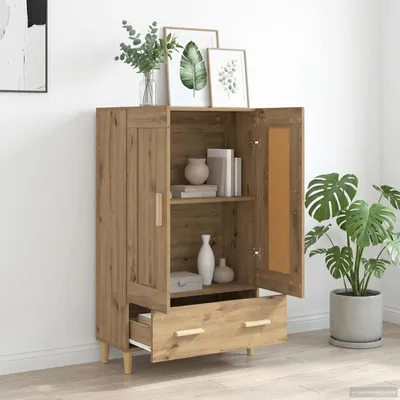 Immagine prodotto di vidaXL Credenza Artisan rovere 70 x 31 x 115 cm Materiale a base di legno