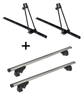 Produktbild von 2x Fahrradträger ORION + Dachträger/Relingträger VDP LION2 kompatibel mit Bmw X5 (E53) (5 Türer) 99-06