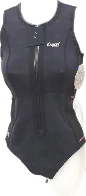 Produktbild von Cressi Thermal Ultraspan Einteiliger Neopren Badeanzug 2 mm Damen SchwarzPink Logo S