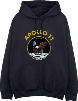 Image de NASA - Sweat à capuche "Classic Apollo 11" pour femme BI2201 (M) (Noir)