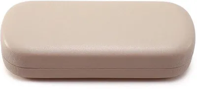 Obrázok produktu pre Ochranné puzdro na okuliare, khaki, 16 x 6,4 x 3,5 cm, Imitácia kože
