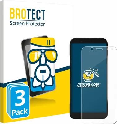 Produktbild von 3x BROTECT Schutzglas für Datalogic Memor 17 HC Schutzfolie Panzer Folie Glas Display Schutz klar