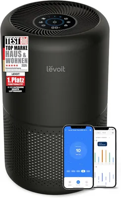 Produktbild von LEVOIT Luftreiniger, HEPA-Filter, CADR 258 m³/h, für 54 m², Raucherzimmer, entfernt 99,97 % Staub, Pollen & Tierhaare, Luftqualitätsanzeige