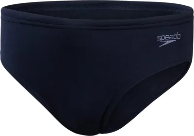 Zdjęcie produktu dla Speedo, stroje kąpielowe dla chłopców, seria ECO Endurance+, kolor: granatowy (True Navy), rozmiar: 4