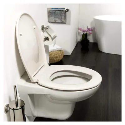Produktbild von WC-Sitz Ventura, Duroplast, Pergamon, 45,5 x 37 x 5 cm