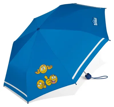 Immagine prodotto di Ombrello per bambini Scout Ombrello per bambini Ombrello Emoji blu Blu 10056