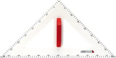 Produktbild von Geoliner Magnet-Winkel, gleichschenklig