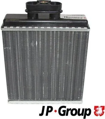 Produktbild von JP GROUP 1126300500 Wärmetauscher Innenraumheizung Kühler für VW POLO (9N) Polo Schrägheck (6R1, 6C1) Fox Schrägheck (5Z1, 5Z3, 5Z4) Polo Limousine