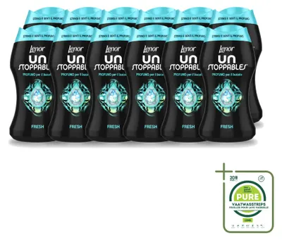 Produktbild von 12 x Lenor Unstoppables Wäscheparfüm Fresh - 140 g - Großpackung - 12 Stücke