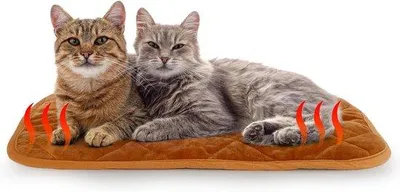 Produktbild von Selbstwärmendes Katzenkissen für Innen- und Außenbereich – Waschbares, thermisches Kissen für Haustiere, 75 x 50 cm