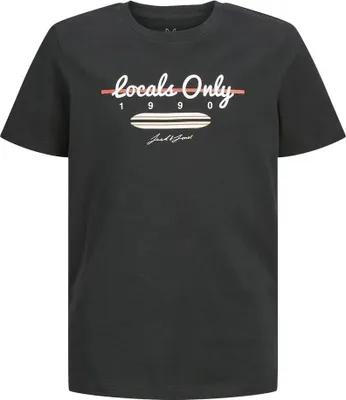 Image de Jack & Jones Wave T-shirt manches courtes Noir 16 ans Garçons Noir 16 ans