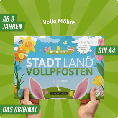 Image de STADT LAND VOLLPFOSTEN - OSTERN EDITION DinA4-Format