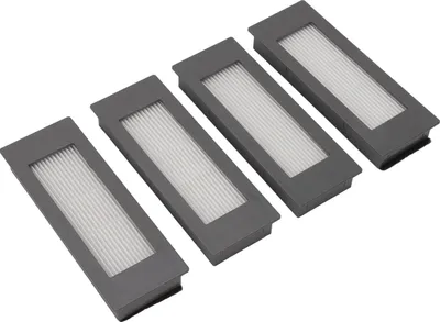 Productafbeelding van 4 stuks vervangingsfilters voor de Yeedi VAC Max stationstofzuiger. Vervangingsonderdelen voor reparatie
