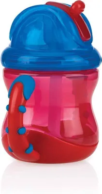 Productafbeelding van Lekvrije Anti-Knoeibeker met Drinktuit voor Kinderen, 240 ml, vanaf 12 maanden