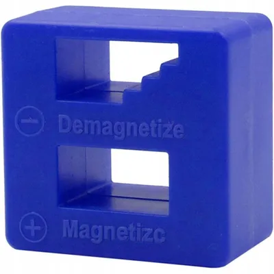 Productafbeelding van Magnetiseerder Demagnetiseerder – Handzaam Magnetisch Gereedschap | 49x50x28 mm | voor Schroeven, Bits, Elektronica Rosfix