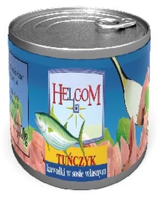 Produktbild von Helcom Thunfischstücke im eigenen Saft, 170 g
