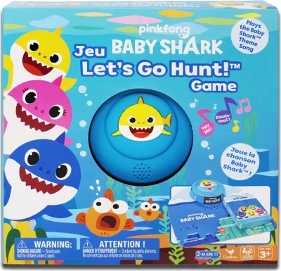 Produktbild von Games Pinkfong Baby Shark Let's Go Hunt-Kartenspiel, Brettspiel, Trivia, 3 Jahr(e)
