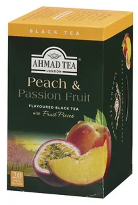 Image de Ahmad Tea- Peach & Passion Fruit 40g, 20 sachets