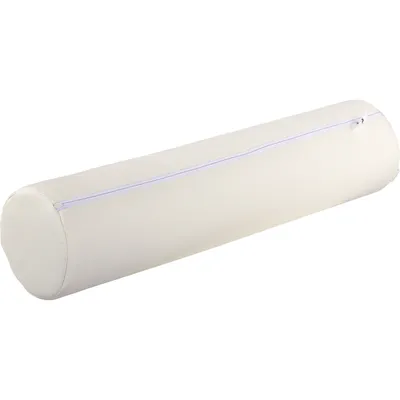 Produktbild von MOVIT XL Nackenkissen weiß L68xØ15cm Nackenrolle Knierolle Massageliege Kissen