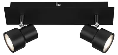 Produktbild von LED Deckenspot Deckenlampe 2xGU10 inkl. dreh-& schwenkbar 5W Schwarz Briloner
