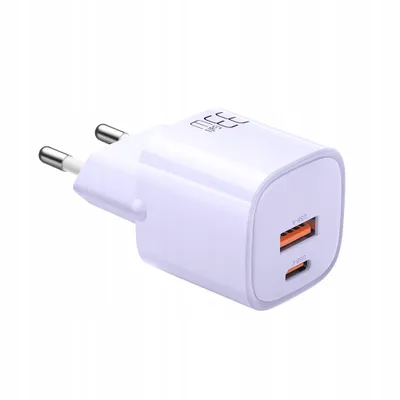 Produktbild von Ladegerät GaN 33W Mcdodo CH-0155 USB-C, USB-A (lila)