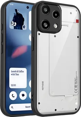 Obrázok produktu pre Puzdro na mobilný telefón Nothing Phone 3a Lite – plastové, silikónové, TPU, Soft Touch, hybridné