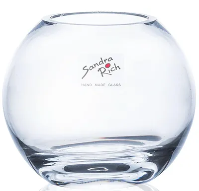 Produktbild von GLOBE vase - klar - 8,5x8,5x8cm - Glas