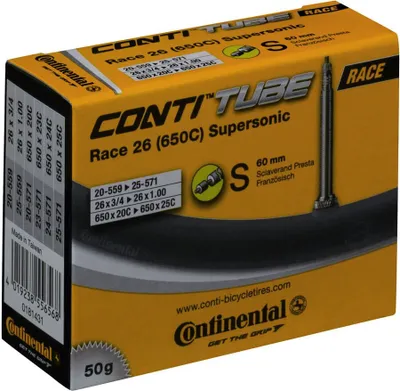 Produktbild von Continental Race Tube Supersonic 60 Mm Fahrradschlauch Schwarz 26´´ / 0.75-1.00 Schwarz 26´´