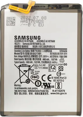 Produktbild von Original Samsung Galaxy A21S Akku Batterie EB-BA217ABY 5000mAh
