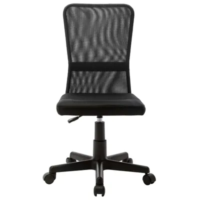 Immagine prodotto di vidaXL Sedia da ufficio nera 44x52x100 cm in tessuto a rete
