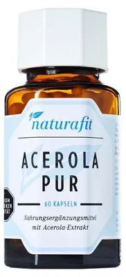 Zdjęcie produktu dla naturafit Acerola Pure Capsules, 60 kapsułek