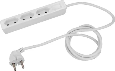 Produktbild von as-Schwabe Euro-Steckdosenleiste 6-fach 1,4m Leitung 230V/2,5A Innenbereich IP20